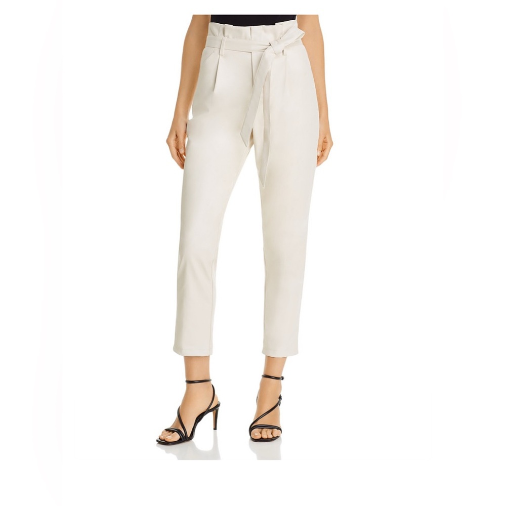 Elegant Cream Women's Pants